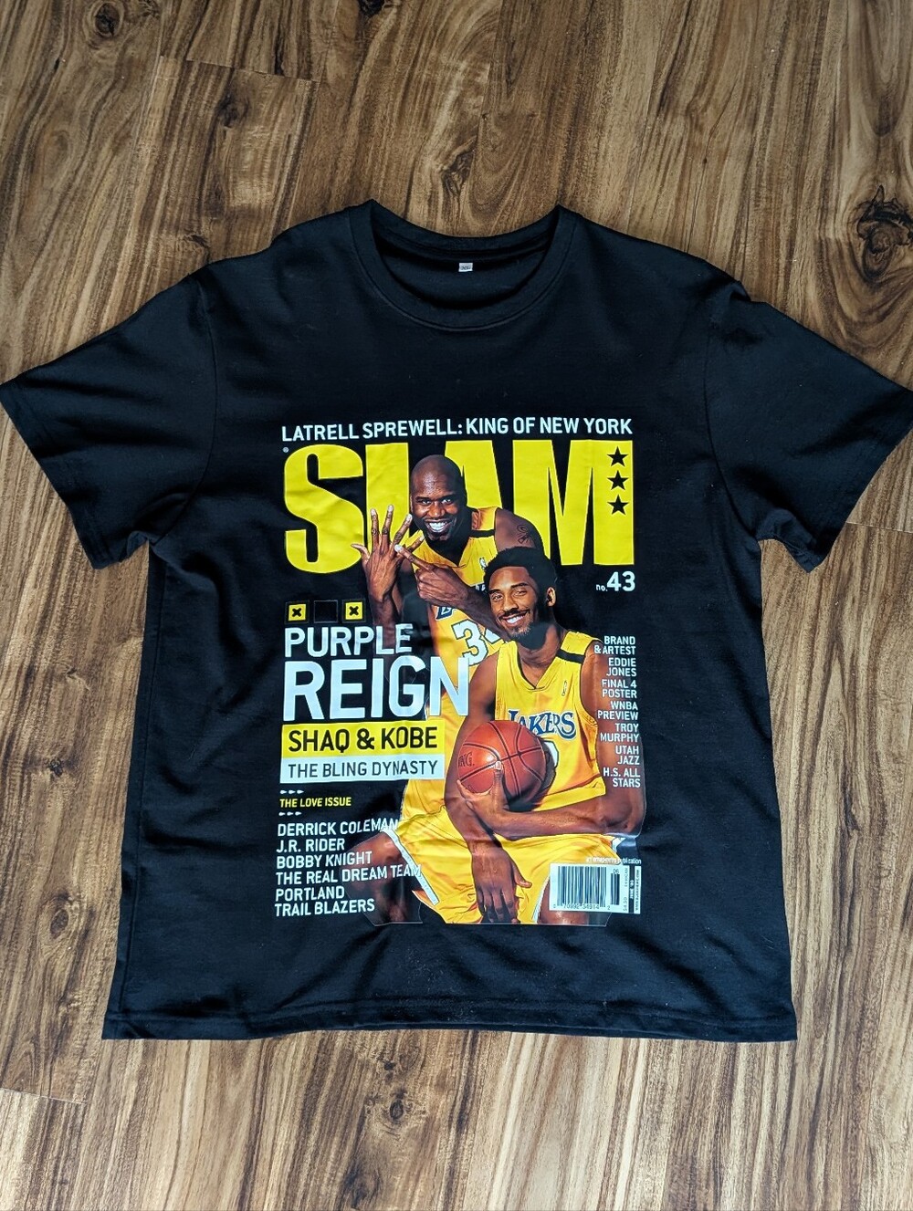 Shaq & Kobe Lakers Graphic Tee (*Read Description)